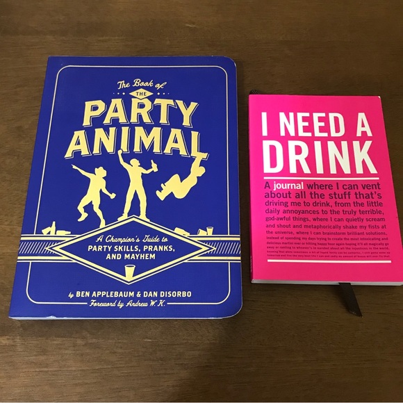 The Book of the Party Animal with I Need a Drink Mini Journal Bundle - Picture 3 of 12